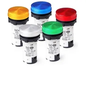 چراغ سیگنال  220 ولت AC/DC قطر  22