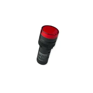 چراغ سیگنال سامسونگ قطر 16 میلی متر 24 ولت قرمز | LAMP SIGNAL 24VAC/DC