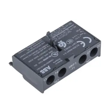 ABB HKF1‑11 Auxiliary Contact 1SAM201901R1001 — بلوک کنتاکت کمکی (Auxiliary Contact)|فروشگاه آنلاین ربات
