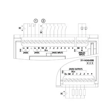 پی ال سی 1211C زیمنس | PLC 1211C AC/DC/Relay BE|فروشگاه آنلاین ربات